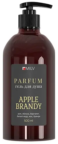 MILV Парфюмированный гель для душа, Apple Brandy гель 500 мл купить,NaN