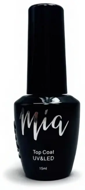 Mia верхнее покрытие Top Coat Hard глянцевое 15 мл купить,NaN