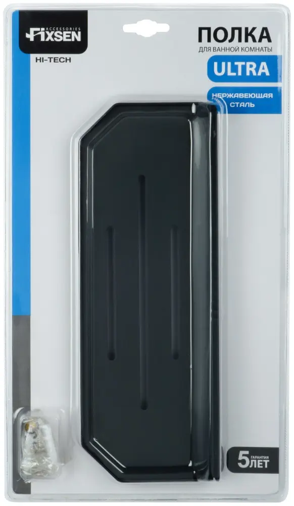 FIXSEN полка Hi-Tech FX-843B 1 шт, нержавеющая сталь купить,NaN
