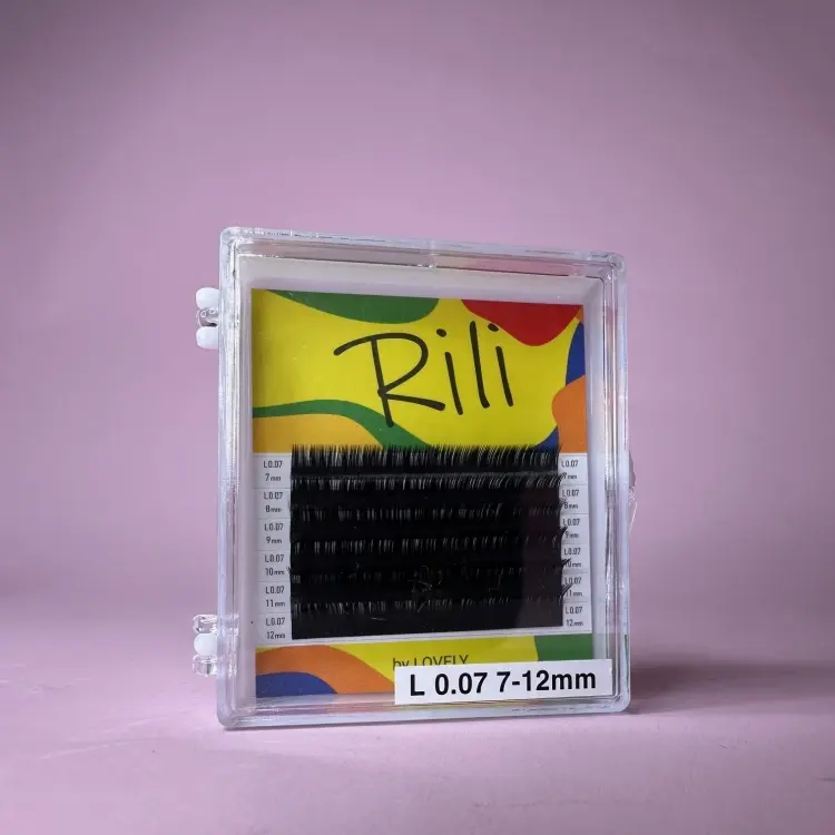 Rili ленточные L 0.07 мм черный mix 7-12 мм купить,NaN