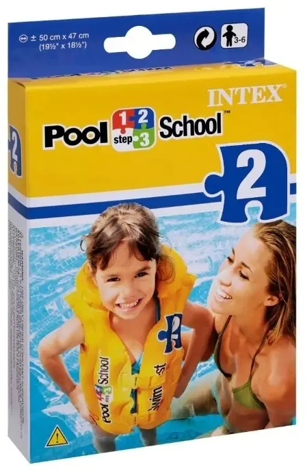 Жилет для детей Intex кол-во мест: 1, желтый купить,NaN