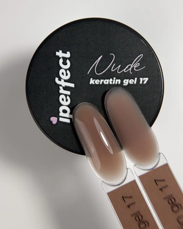 Iperfect гель Keratin gel NUDE 17 15 мл купить,NaN