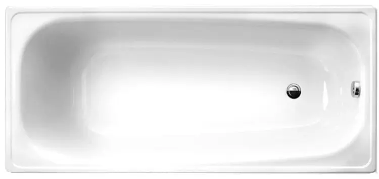Ванна White Wave Optima L 150x70 см, сталь