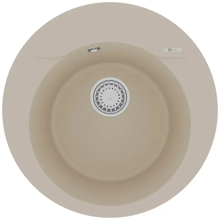 Кухонная мойка Lemark Sula 500 50х50х18 см, искусственный камень, тон бежевый купить,NaN