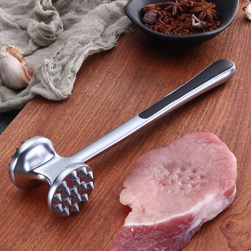 Молоток для отбивания мяса HomeLove нержавеющая сталь, силикон, 1 шт купить,NaN