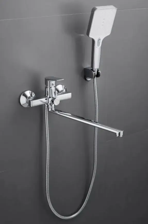 Смеситель для ванны Belz B22715, латунь, цвет хром купить,NaN