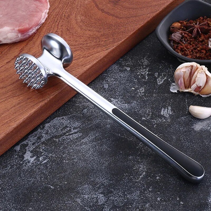 Молоток для отбивания мяса HomeLove нержавеющая сталь, силикон, 1 шт купить,NaN