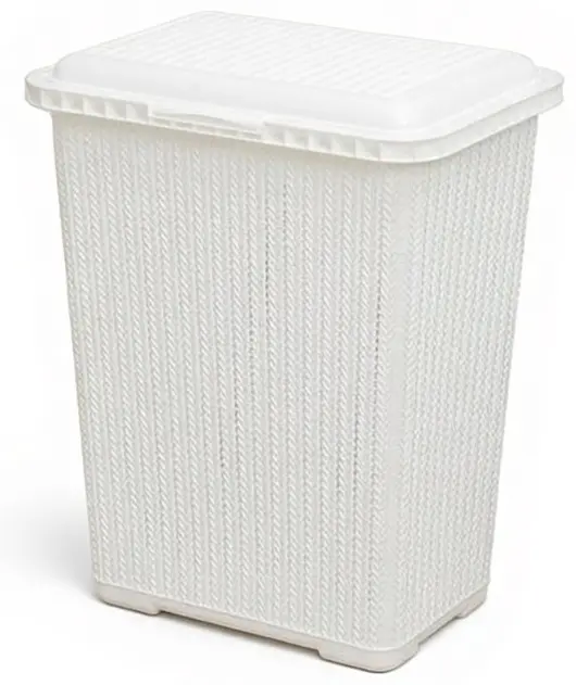 Альтернатива корзина для белья 47x23x47 см, пластик купить,NaN