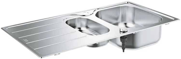 Кухонная мойка Grohe K200 31564SD1 50х96.5х16.5 см, нержавеющая сталь, тон серебристый купить,NaN