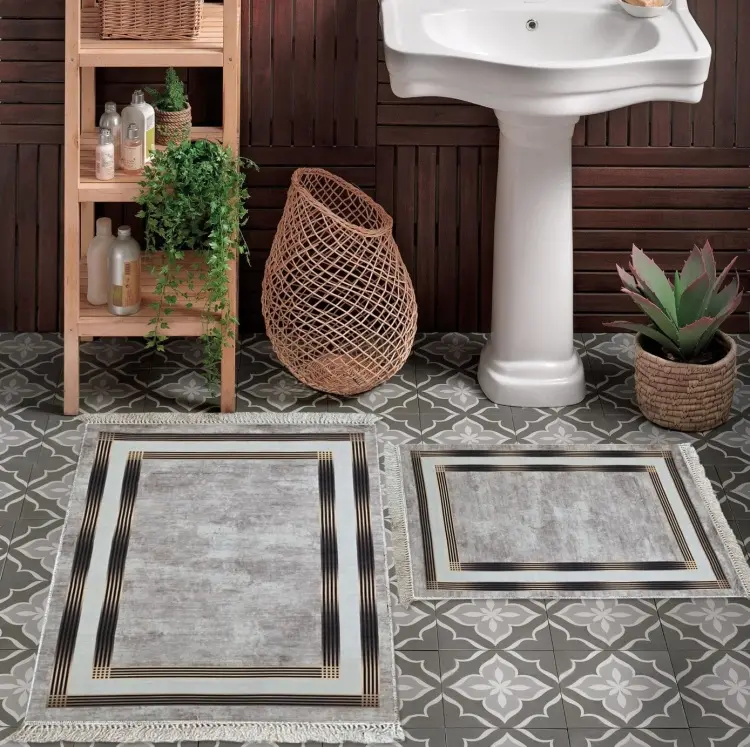 Elit Home комплект ковриков MODEVSA 120x80 см, микрофибра купить,NaN