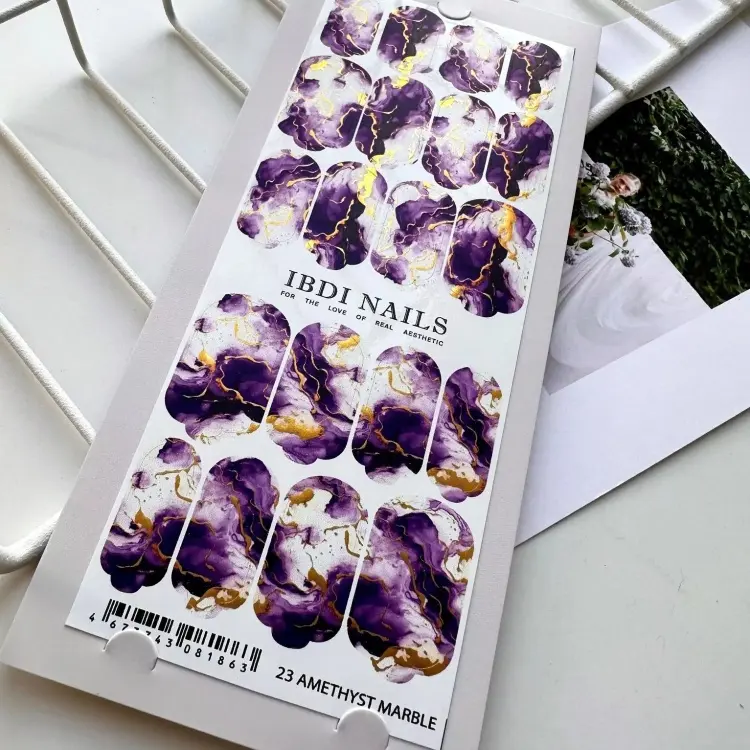 IBDI Nails пленки 23 AMETHYST MARBLE 1 шт купить,NaN