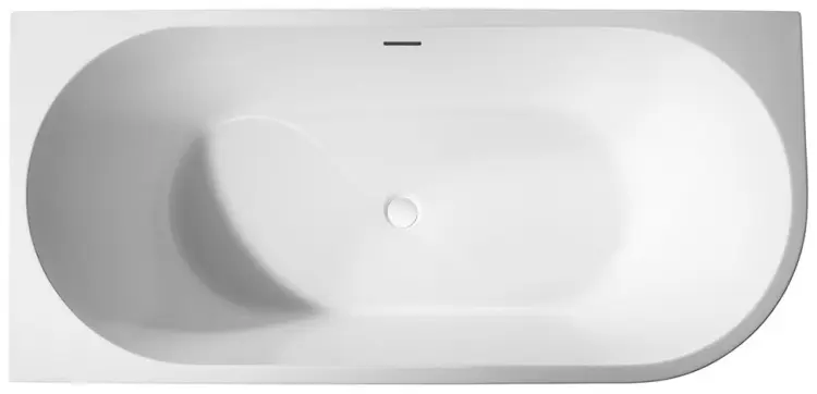 Ванна нестандартная Abber AB9257-1.5 L 150x78 см, акрил