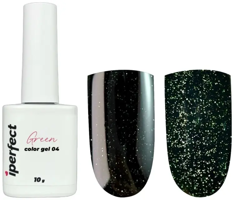 Iperfect гель-лак Green color gel 04 камуфлирующее 10 мл купить,NaN