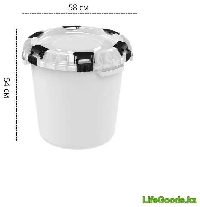 LifeGoods.kz ведро LG46563 80 л купить,NaN
