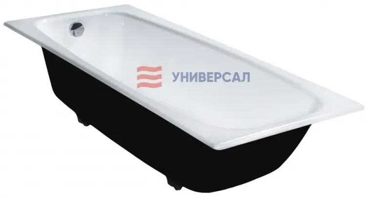 Ванна Универсал Грация-У 170x70 см, чугун купить,NaN