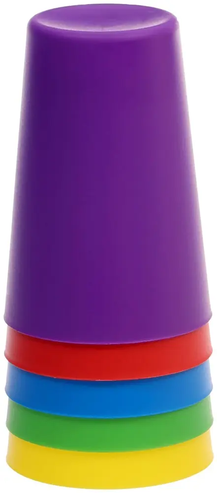 Обучающий набор IQ-ZABIAKA Развивающий набор «Ритмичные стаканчики», по методике Монтессори, 3+ купить,NaN