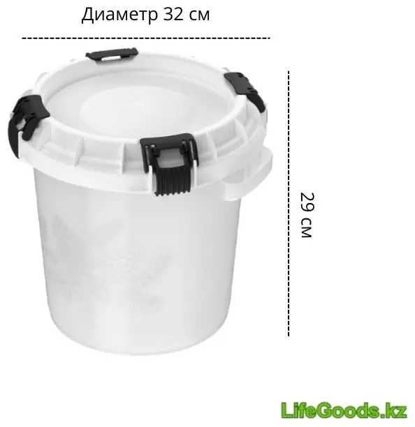 LifeGoods.kz ведро LG47400 10 л купить,NaN