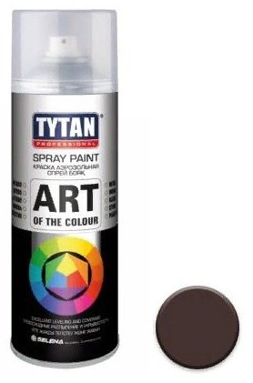 TYTAN краска Art of the colour тон коричневый, 400 мл купить,NaN