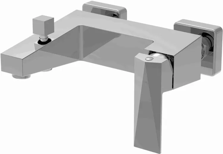 Смеситель для ванны с душем BRAVAT F676110C-B-RUS, однозахватный купить,178710