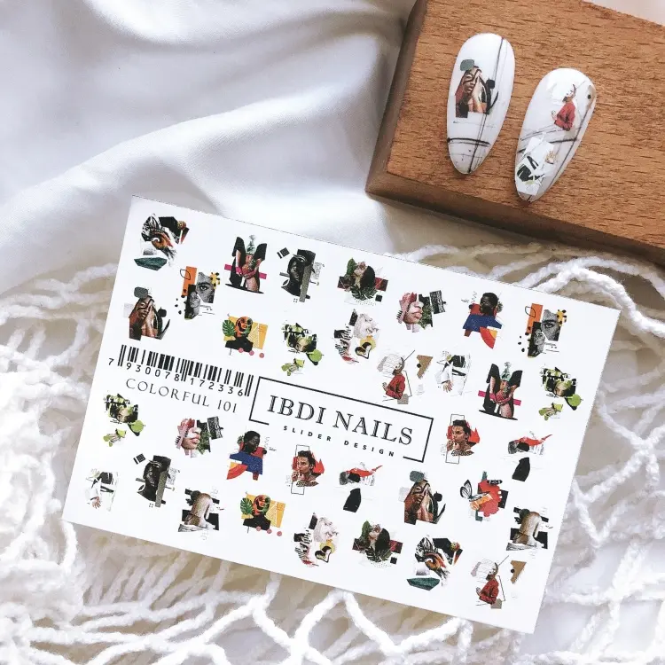 IBDI Nails слайдеры Colorful 101 1 шт купить,NaN