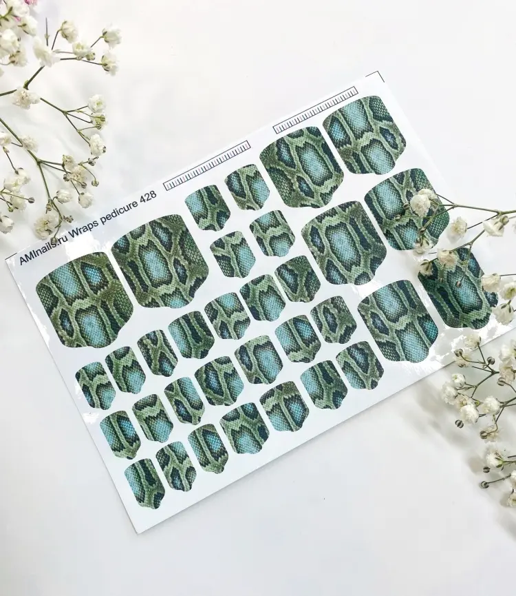 AMINAILS наклейки T428 1 шт купить,NaN