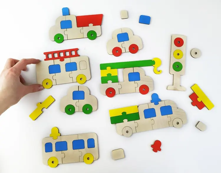 Конструктор Smile Decor Конструктор "Автотранспорт" 455 Конструктор "Автотранспорт", деталей 10 шт купить,NaN