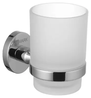 Lemark стакан Атлантисс LM3236C 1 шт, стекло, металл