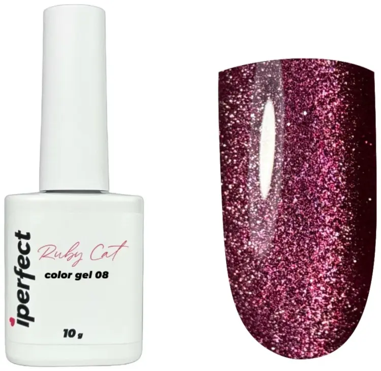 Iperfect гель-лак Ruby cat color gel 08 камуфлирующее 10 мл купить,NaN
