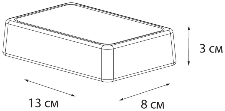 FIXSEN мыльница FX-1569A-4 1 шт, керамика