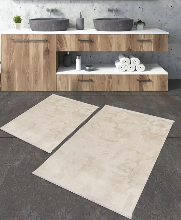 LifeGoods.kz комплект ковриков LG49659 100x60 см, микрофибра, полиэстер купить,NaN