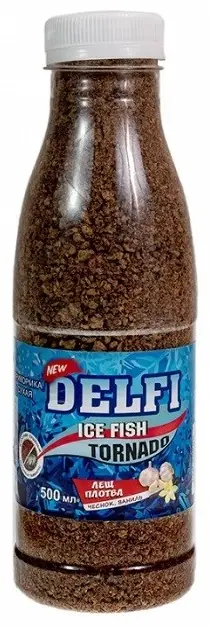 Прикормка Delfi Прикормка Ice Fish Tornado 502 Ваниль-чеснок 0.05 кг купить,NaN