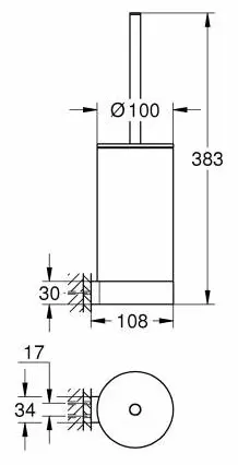 Grohe 41076000, металл, стекло купить,NaN