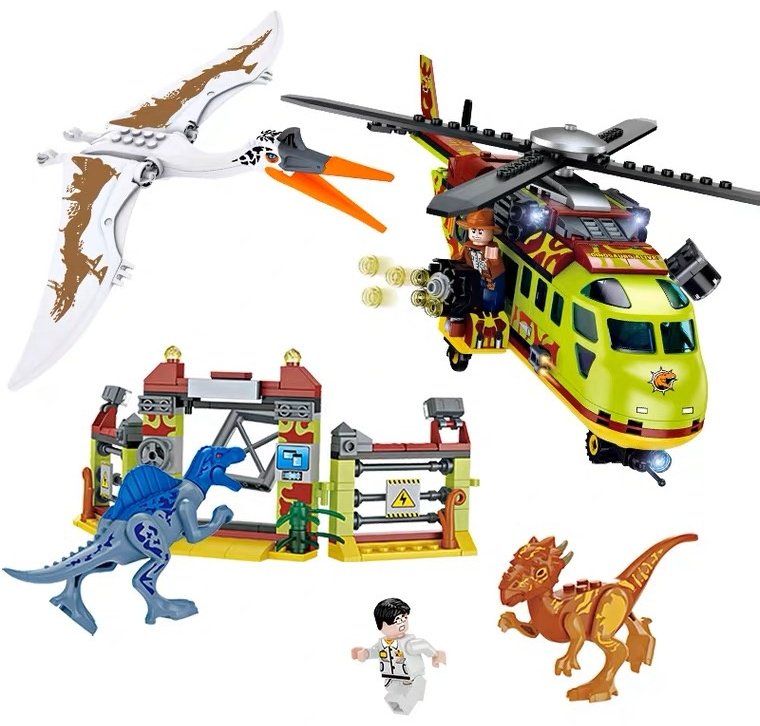 Конструктор MY WORLD Dinosaur alive FC3726, деталей 582 шт купить,NaN
