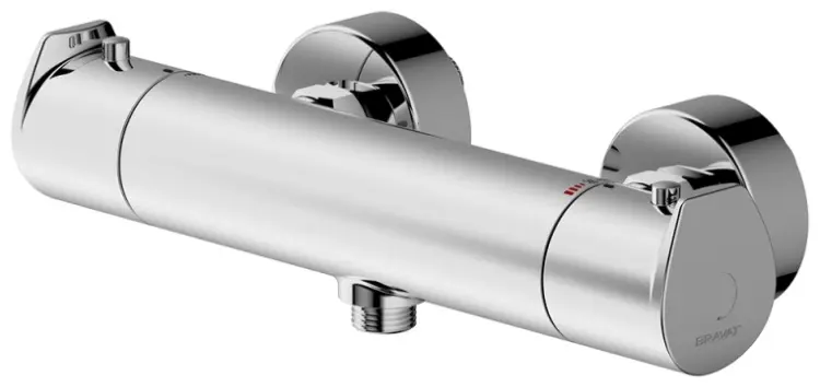 Смеситель для душа BRAVAT Nizza F9353387CP-01-RUS, латунь, цвет серебристый купить,NaN