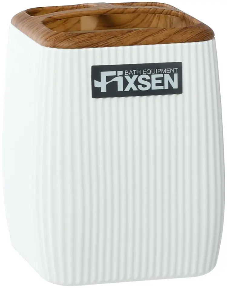 FIXSEN стакан White wood 1 шт, пластик купить,NaN