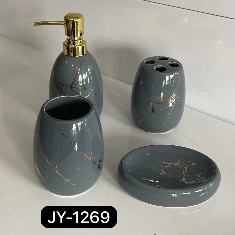 ALROSSA набор аксессуаров JY-1269 серый, золотистый купить,NaN