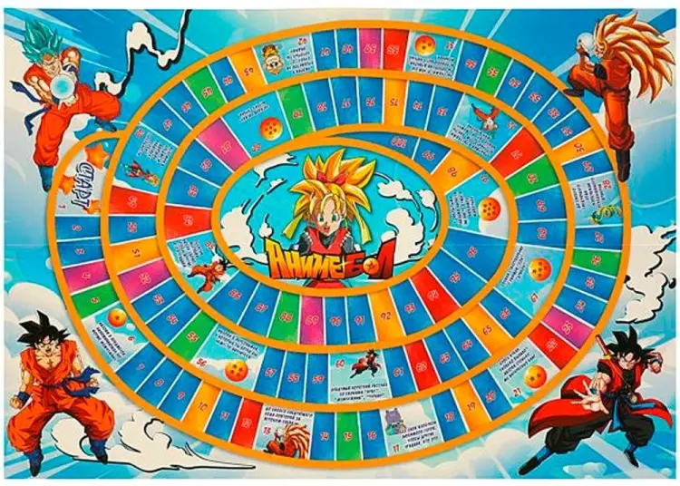 Настольная игра УМка Анимебол.Ходилка купить,NaN