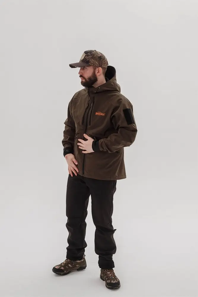 Костюм Remington Himalayan RM1014-903-2XL куртка коричневая, брюки черные 54, 56 купить,NaN