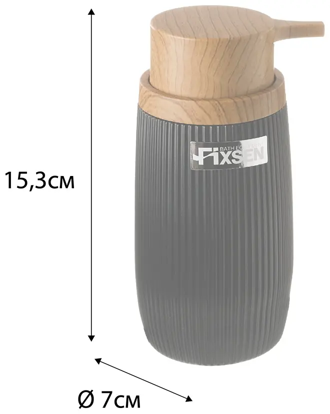 Диспенсер для жидкого мыла FIXSEN BLACK BOOM FX-411-1 купить,NaN