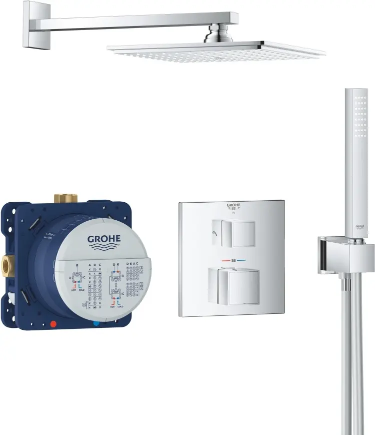 Grohe душевой набор (гарнитур) 34741000 Grohtherm Cube