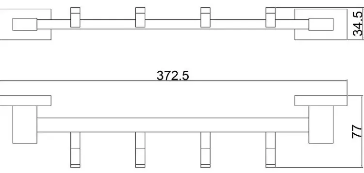 Belz набор крючков White House BELZ B90315-4 1 шт, нержавеющая сталь купить,NaN