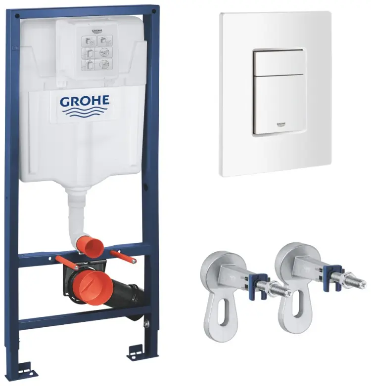 Унитаз с инсталляцией Grohe 39703000, санкерамика купить,NaN