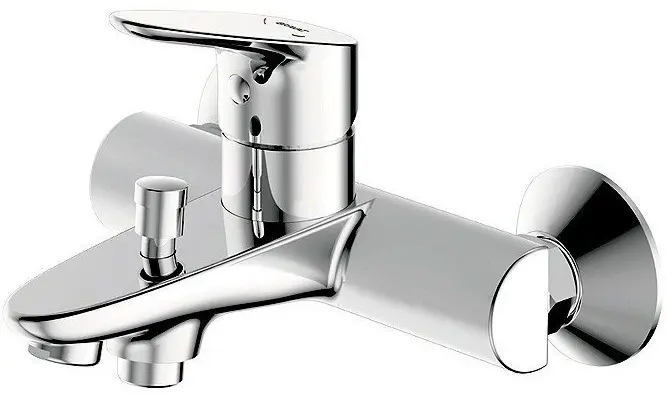 Смеситель для ванны с душем BRAVAT DROP F64898C-01A, однозахватный купить,62650