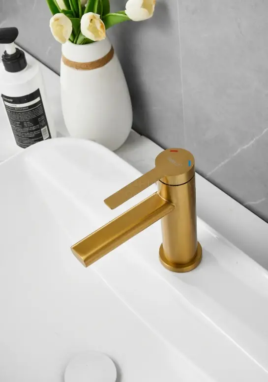 Смеситель Belz White House BELZ B10813-5, латунь, цвет золотой