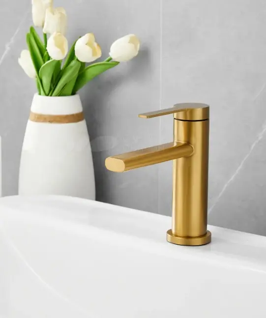 Смеситель Belz White House BELZ B10813-5, латунь, цвет золотой