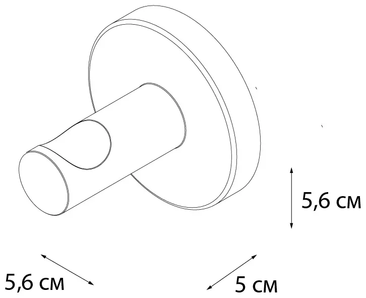 FIXSEN держатель FX-31005B 1 шт, металл, латунь купить,NaN