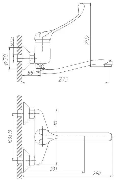 Смеситель для раковины (умывальника) Haiba HB4654, однозахватный купить,NaN