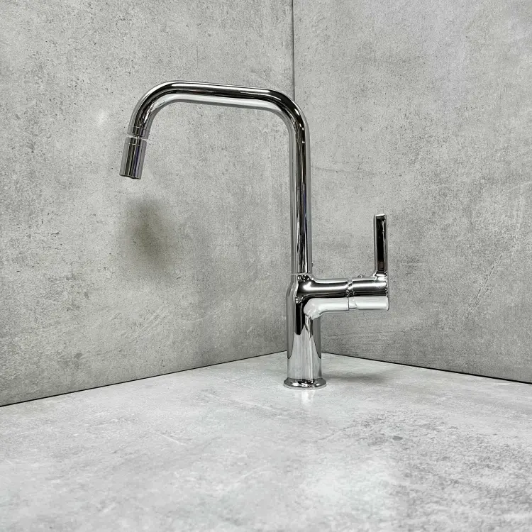 Смеситель для кухни Haiba HB70814, латунь, цвет хром купить,NaN