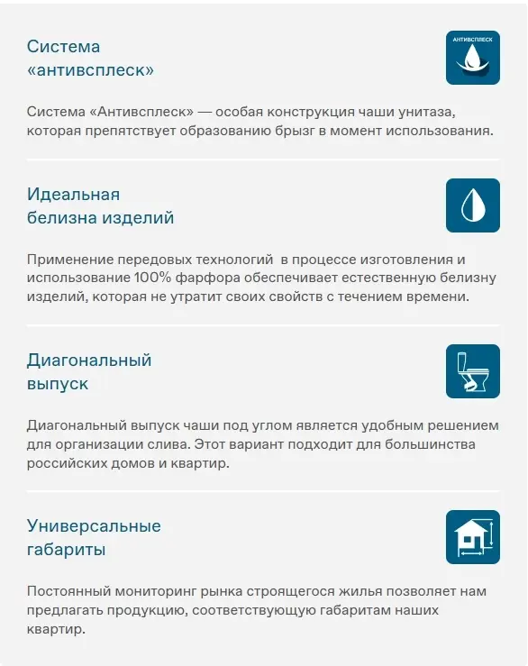 Santek унитаз-компакт 1WH301704, санфарфор купить,NaN