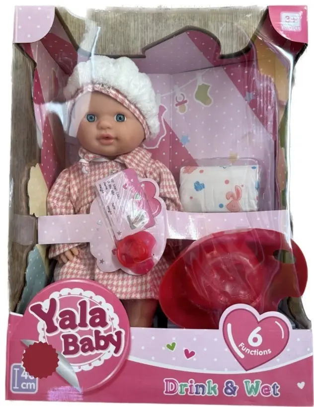 Кукла реборн Yala Baby Drink and wet 40 см купить,NaN